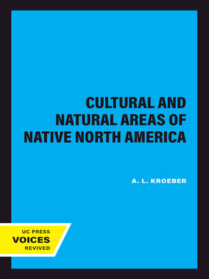 cover image of Cultural and Natural Areas of Native North America